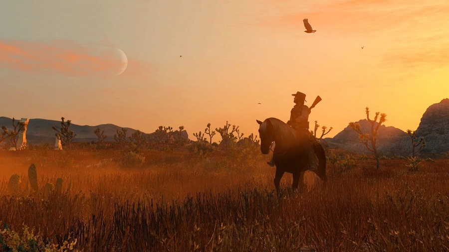 Rockstar Games has released the first screenshots of the Red Dead Redemption re-release for PlayStation 4 and Nintendo Switch. The difference with the original game is noticeable-3