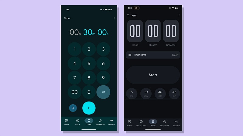 Une image de la nouvelle interface de la montre Android