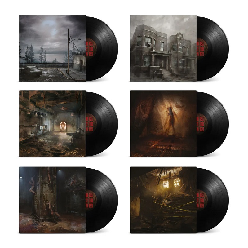Обкладинка вінілового набору Silent Hill 2 Deluxe X6LP Boxset