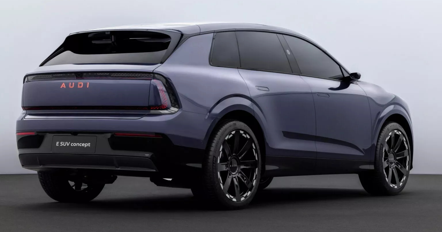 Front view of AUDI E SUV Concept
