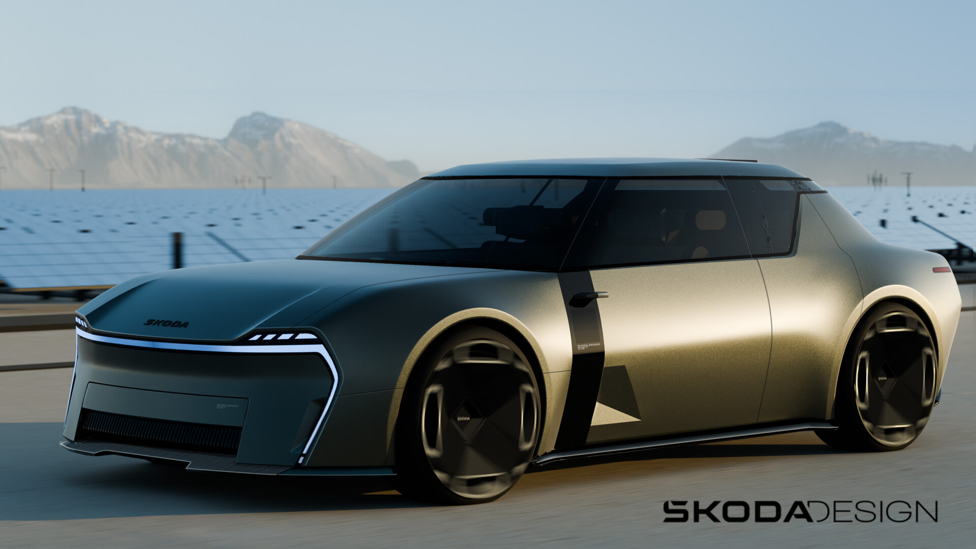 Сучасний дизайн Skoda 1000 MBX