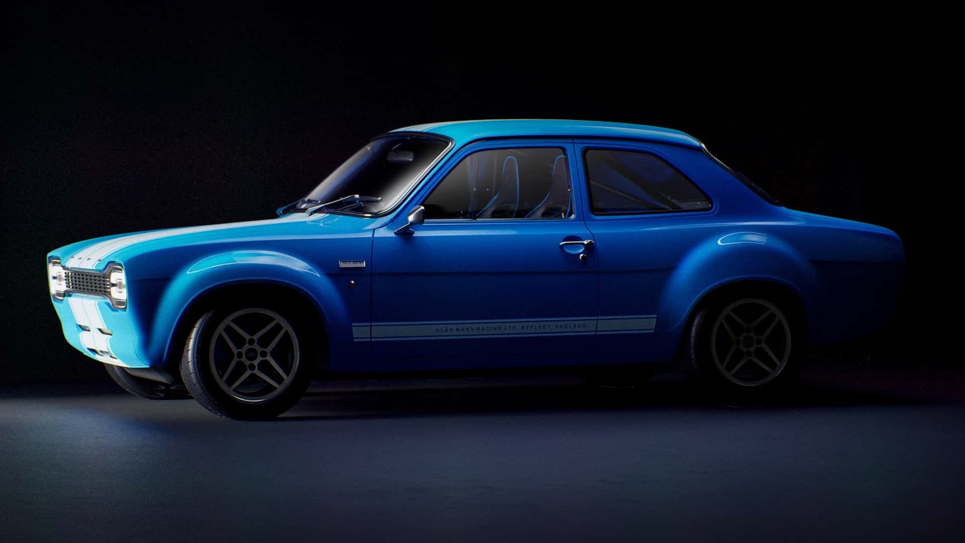 Ford Escort Mk1 RS, вид збоку