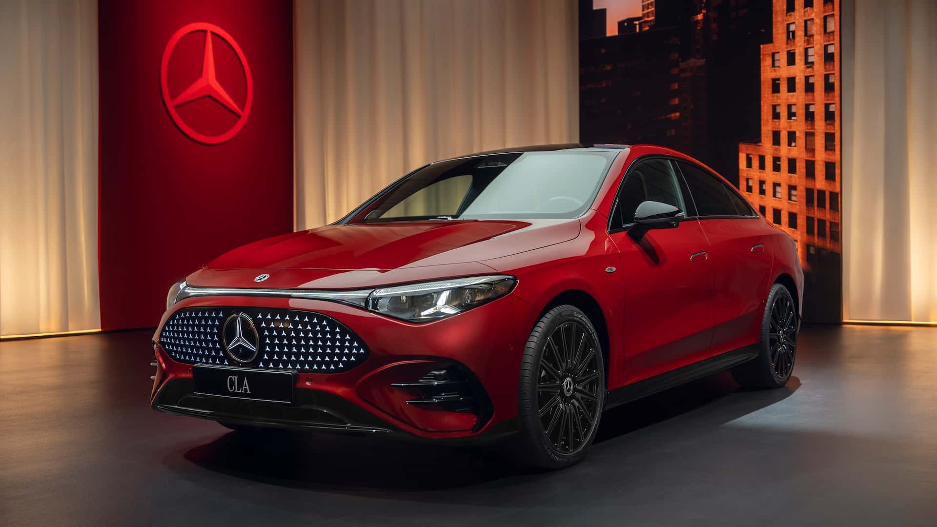 Intérieur de la nouvelle Mercedes-Benz CLA