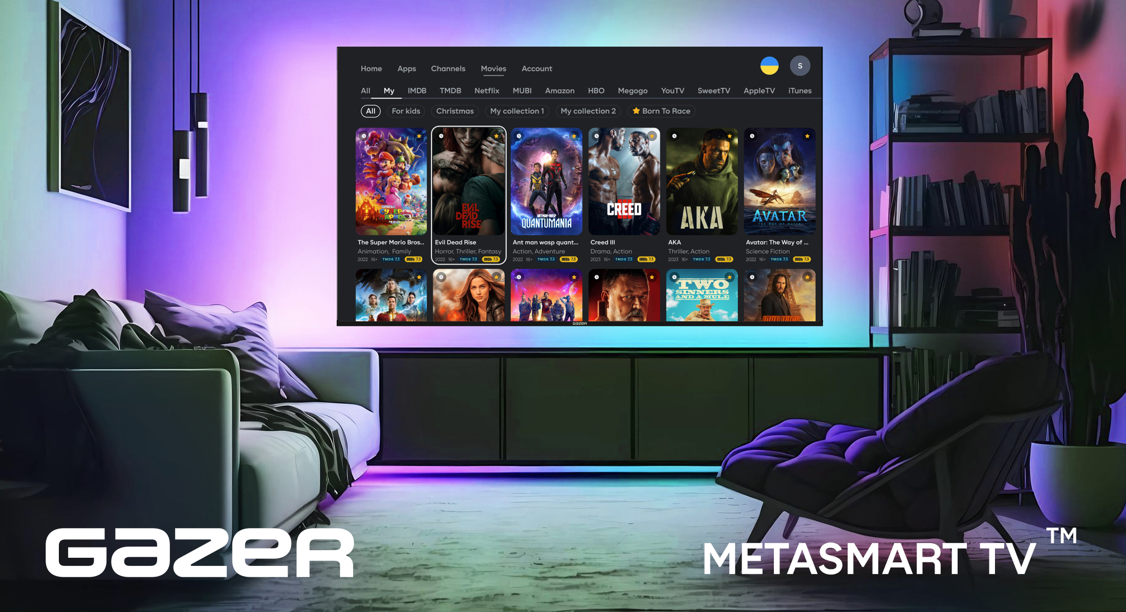 Gazer METASMART TV: еще никогда поиск фильмов не был таким быстрым и удобным-2