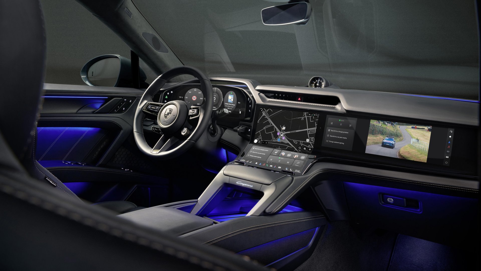 Porsche Cayenne Electric - задній вигляд
