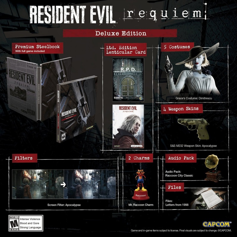 Изображение издания в стилбуке Resident Evil Requiem