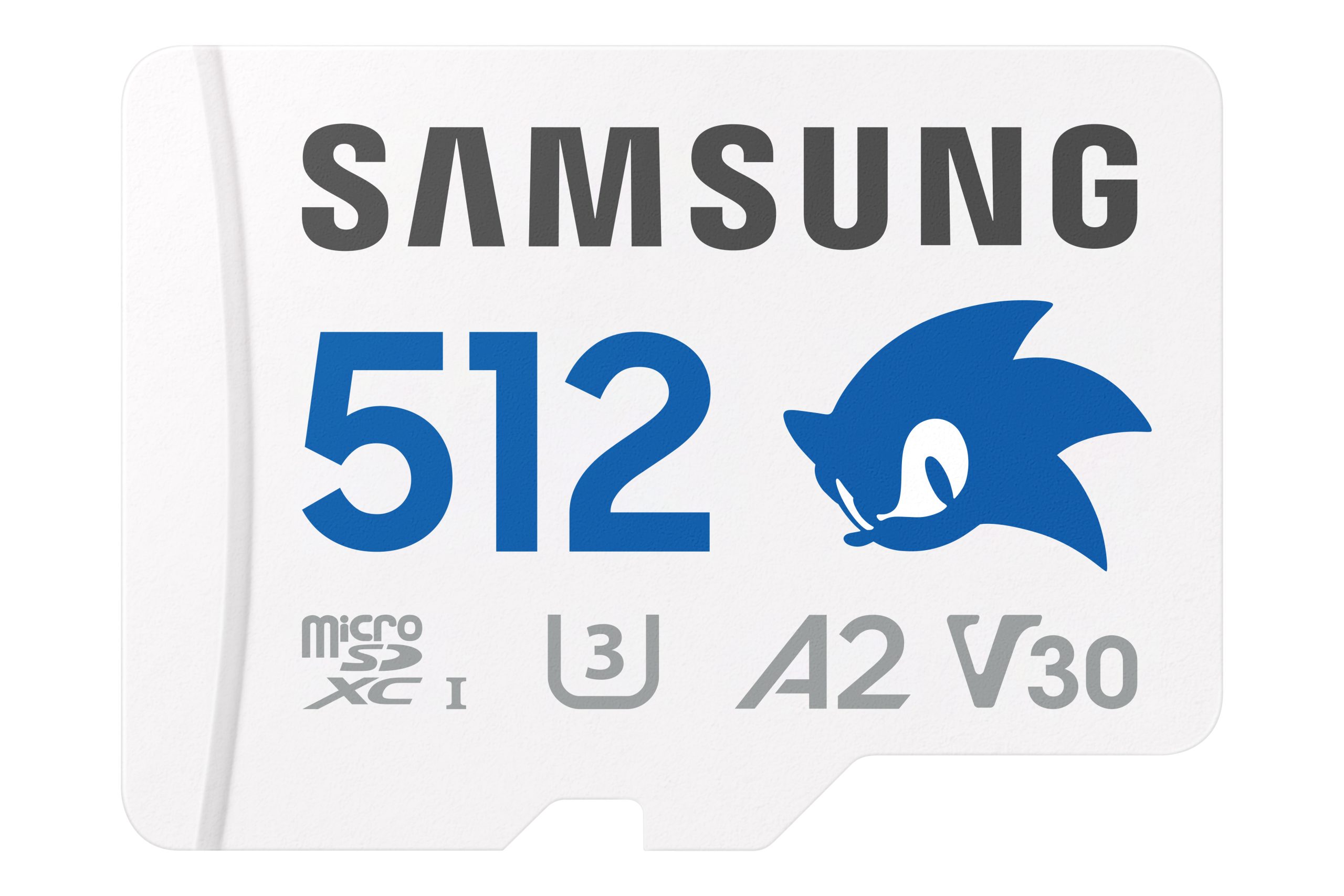 Carte mémoire Sonic the Hedgehog PRO Plus avec l'image de Sonic