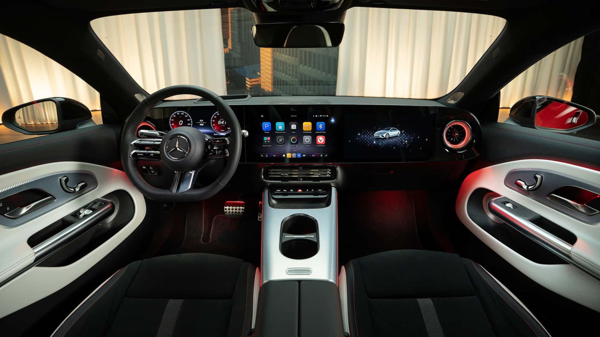Design élégant de la nouvelle Mercedes-Benz CLA