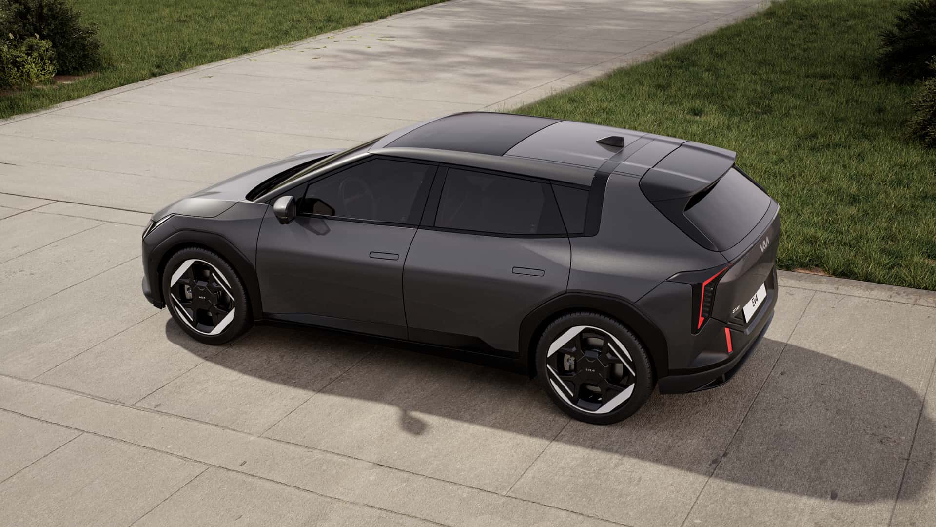 Дизайн передньої частини Kia EV4