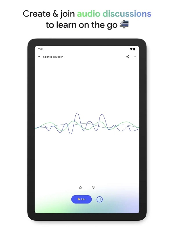 Зображення четвертого екрана програми NotebookLM