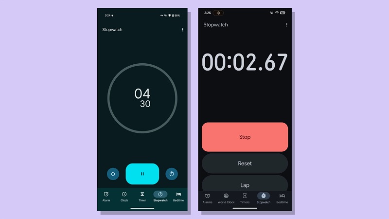 Une image des éléments de la nouvelle interface