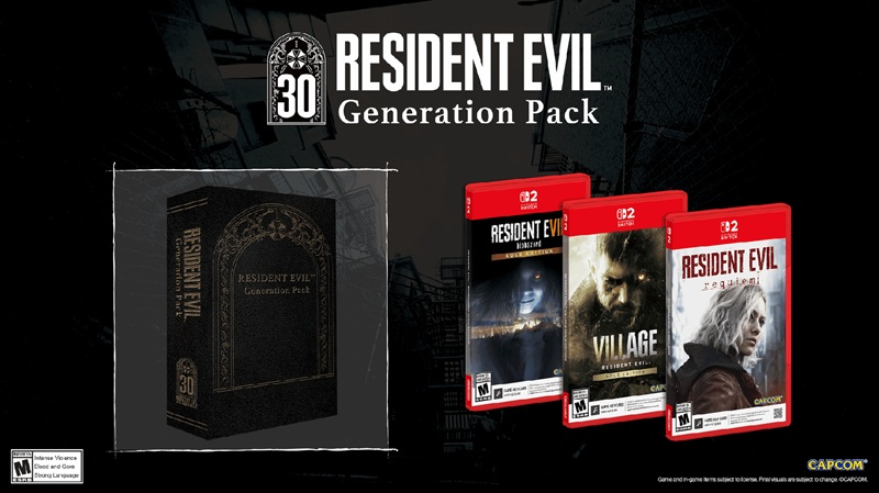 Изображение Generation Pack для Switch 2 Resident Evil Requiem