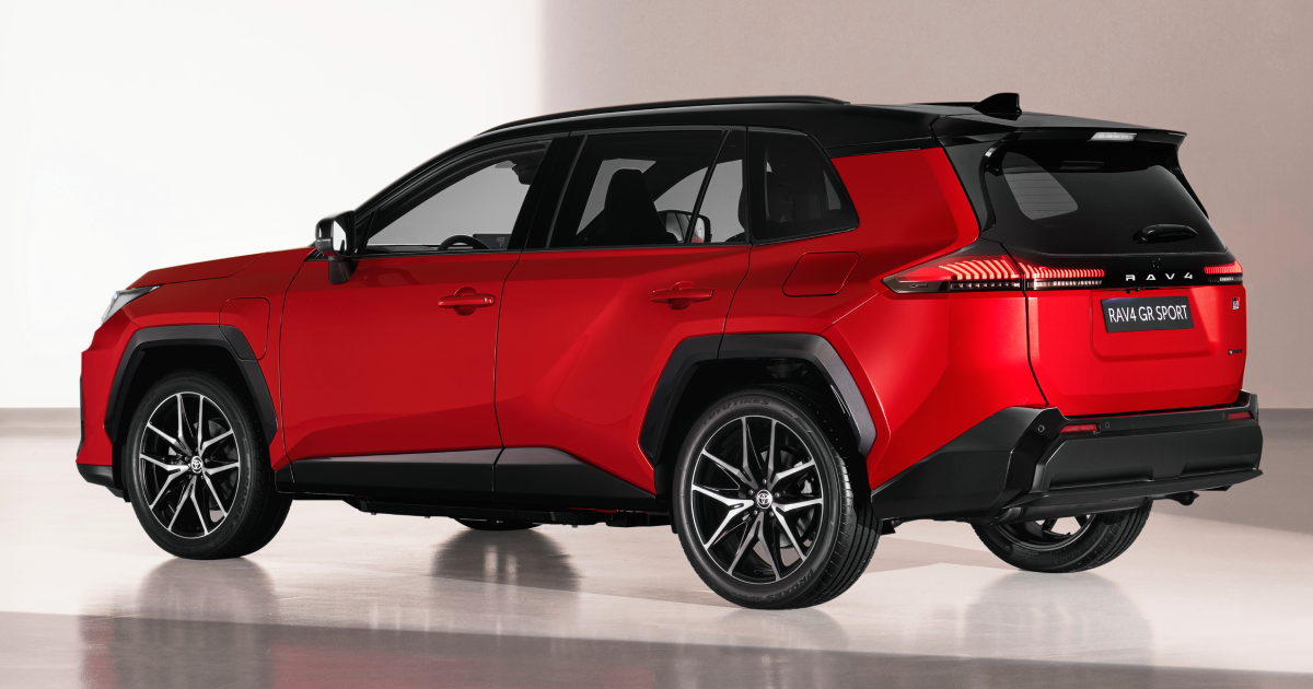 Design sportif du Toyota RAV4 GR Sport
