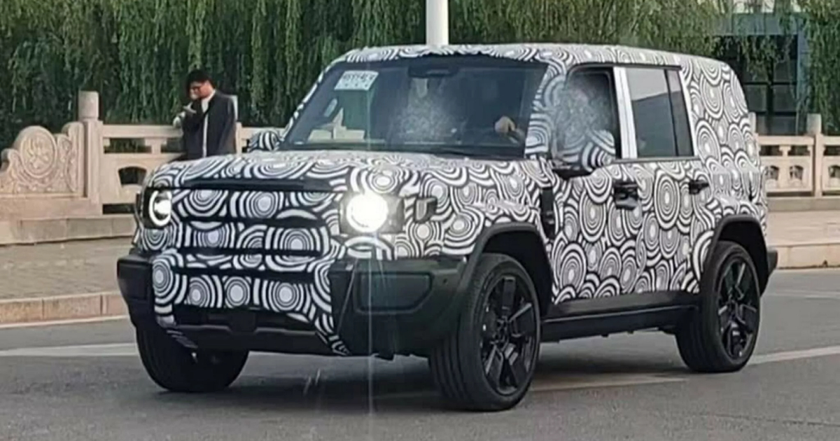 Позашляховик iCar на випробуваннях