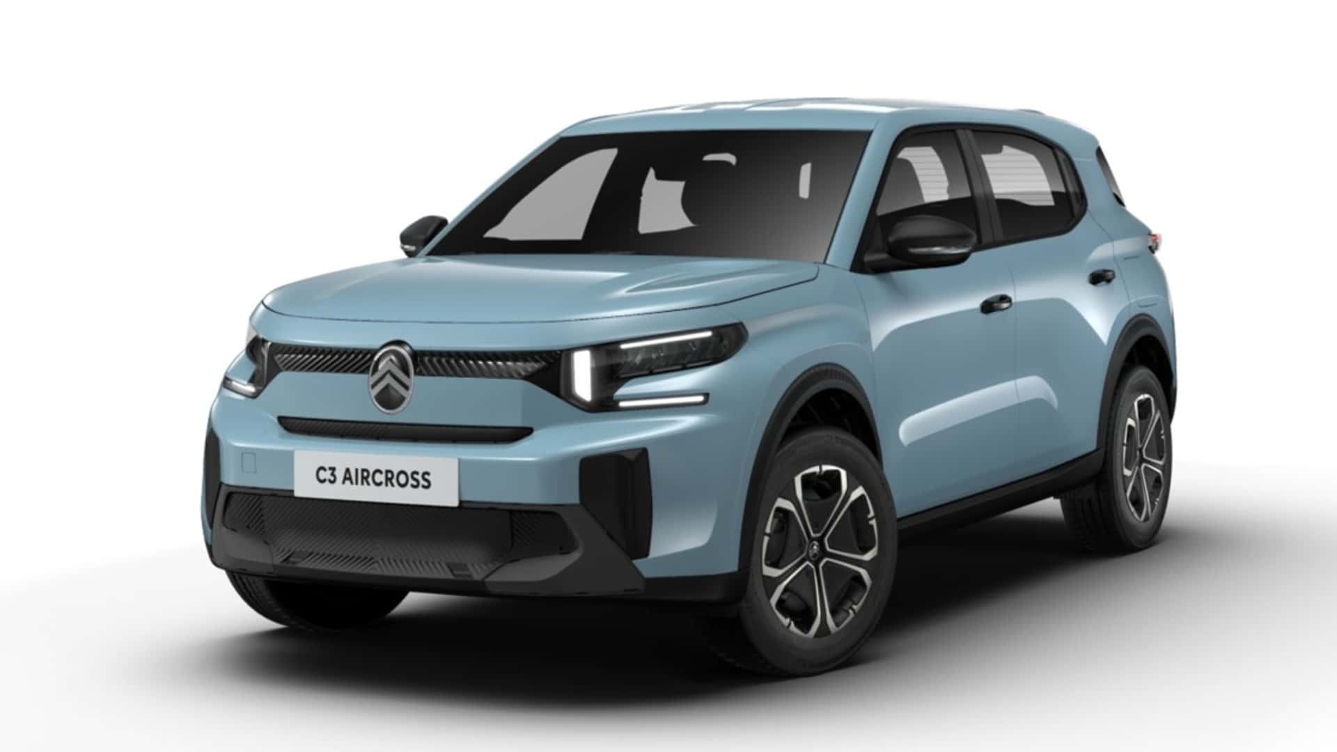Интерьер базового Citroën C3 Aircross