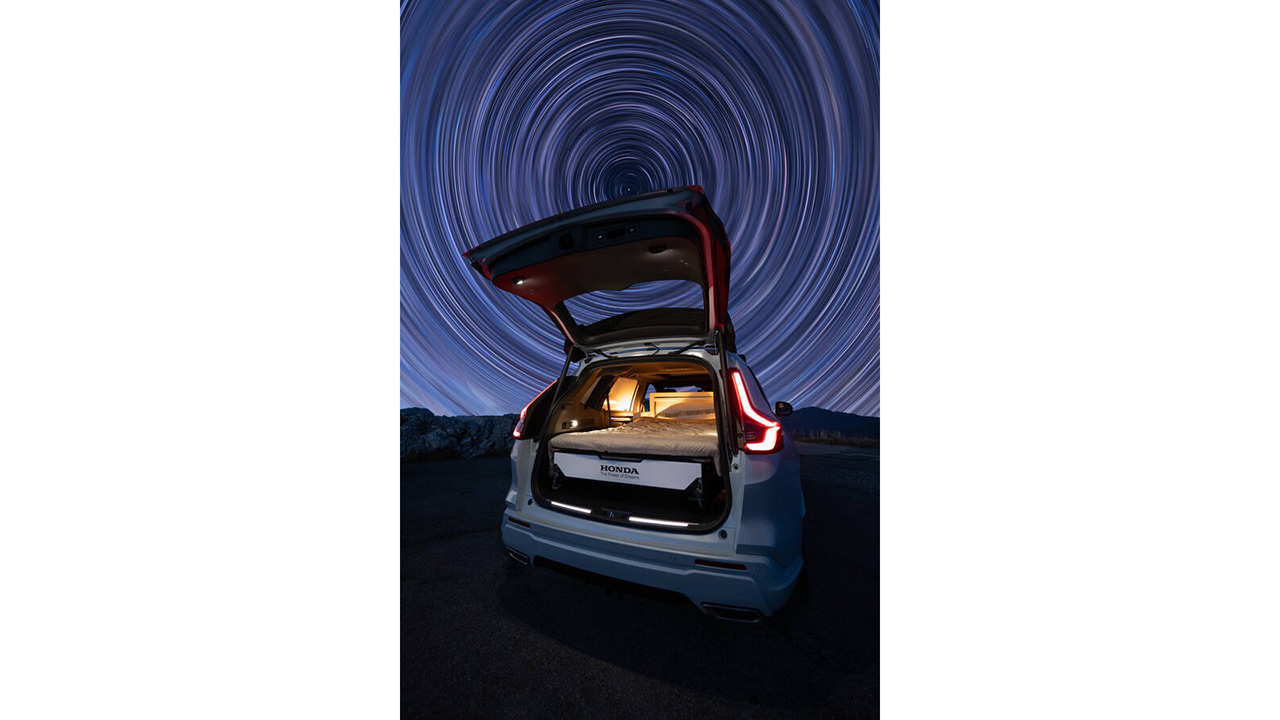 Компоненти для кемпінгу в Honda CR-V Dream Pod
