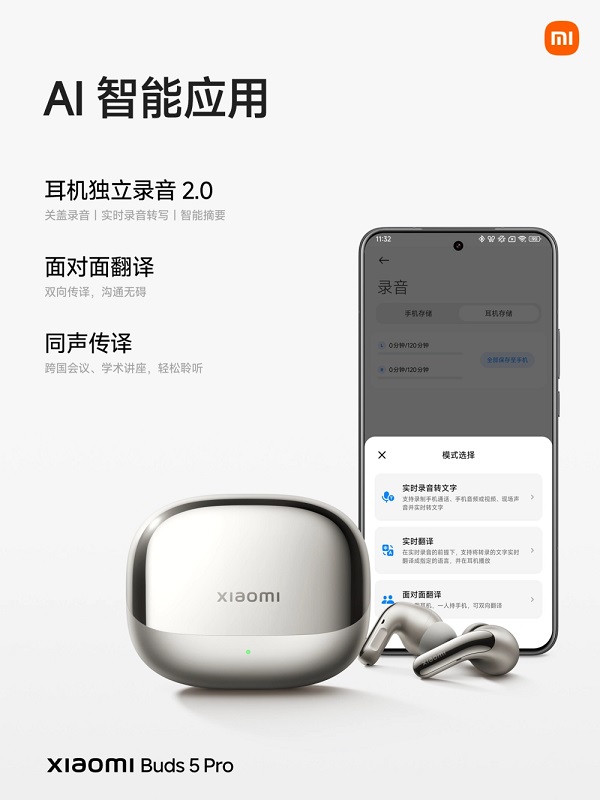 Xiaomi Buds 5 Pro - зображення 1