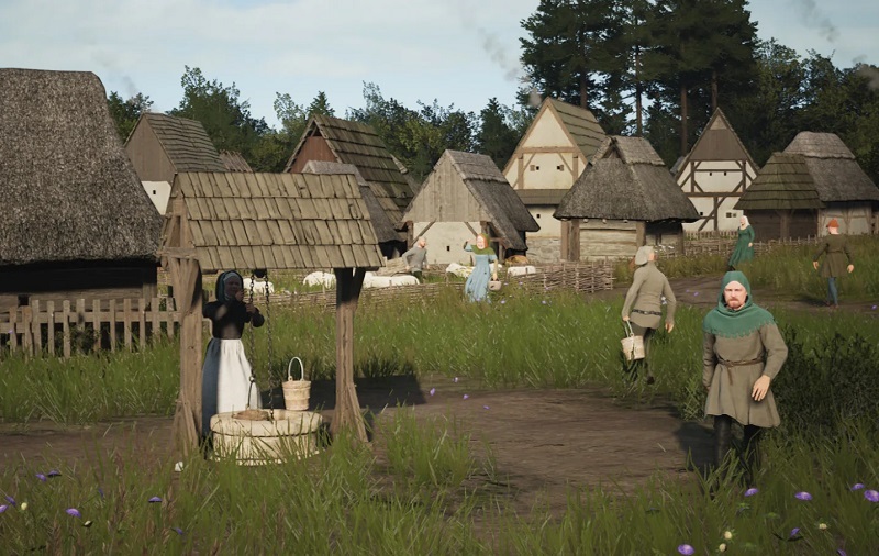 Следующий крупный патч добавит в Manor Lords две новых карты, возможность улучшения зданий и обновленное распределение эля и товаров — опубликованы скриншоты-9