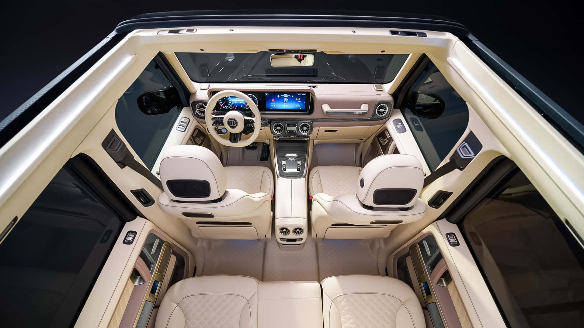 Brabus 800 Cabrio интерьер