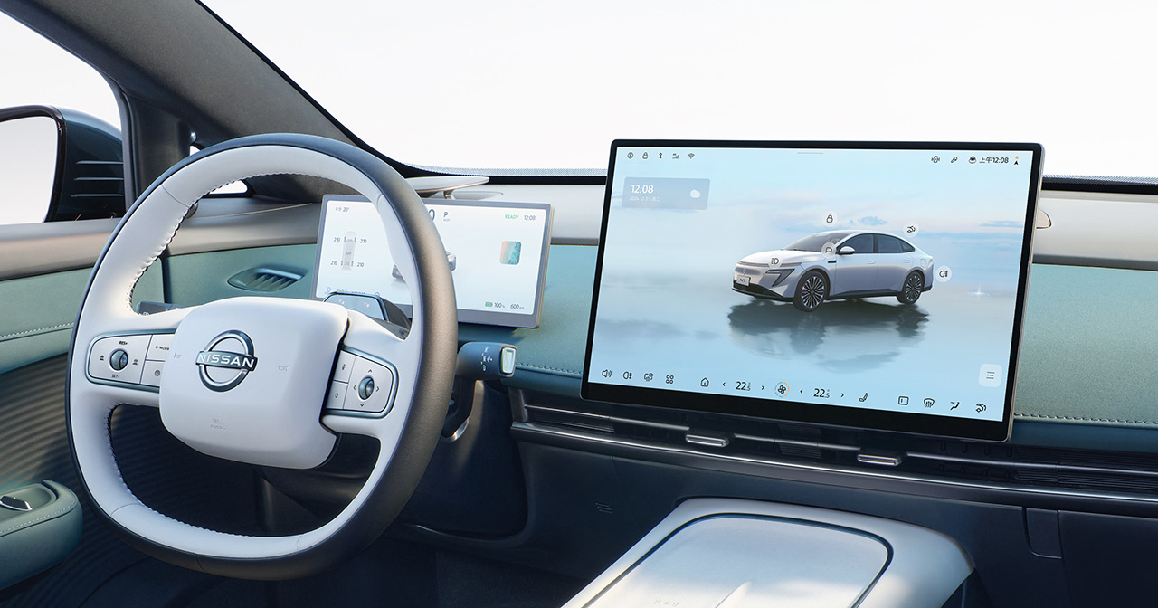 Nissan N7 interior and its elements