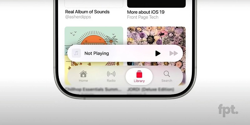 iOS 19 interface rendering