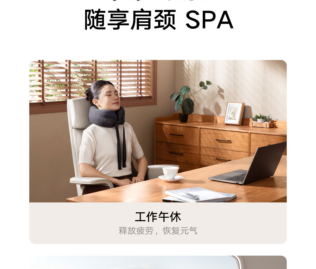 Details of the design of the pillow massager
