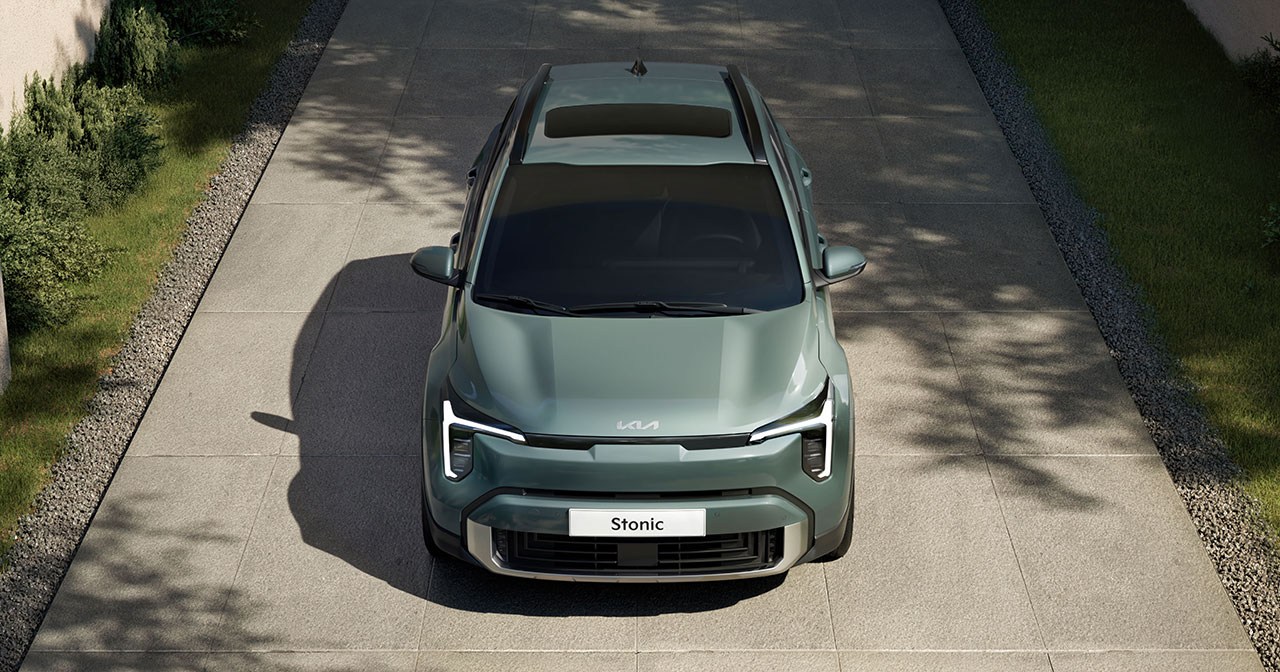 Оновлений Kia Stonic 2026 модельного року - вид ззаду