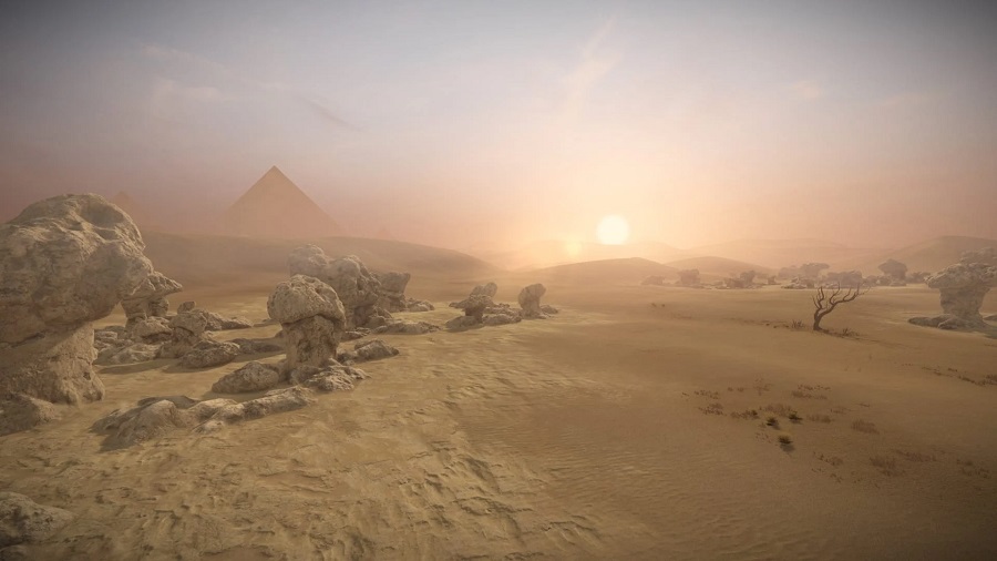 На перших скриншотах Total War: Pharaoh розробники показали величне місто Стародавнього Єгипту і захоплюючі піщані пейзажі пустелі-4