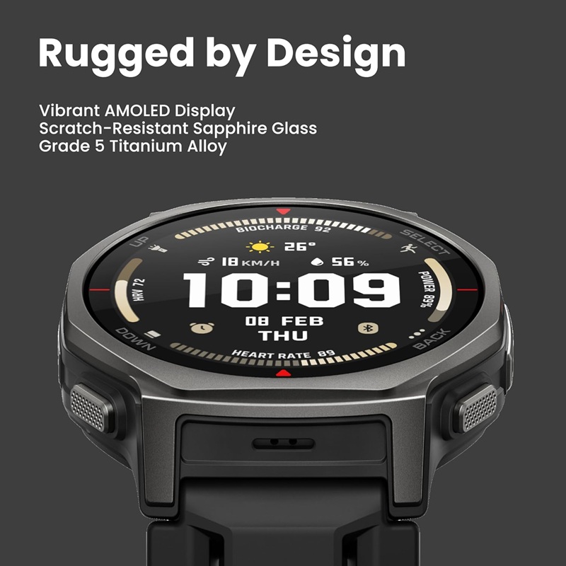 Presentation of Amazfit T-Rex 3 Pro Tactical Black smartwatches on the global market