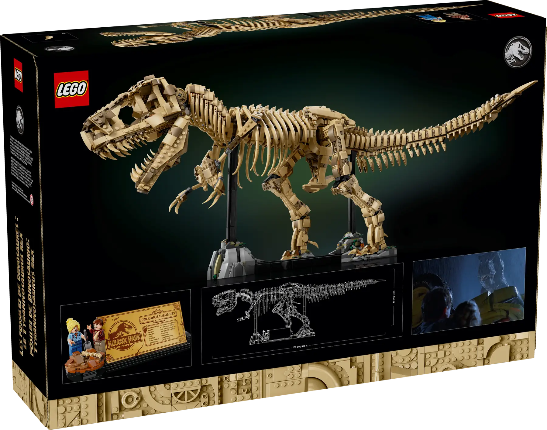 Скелет Ті-Рекса набору LEGO