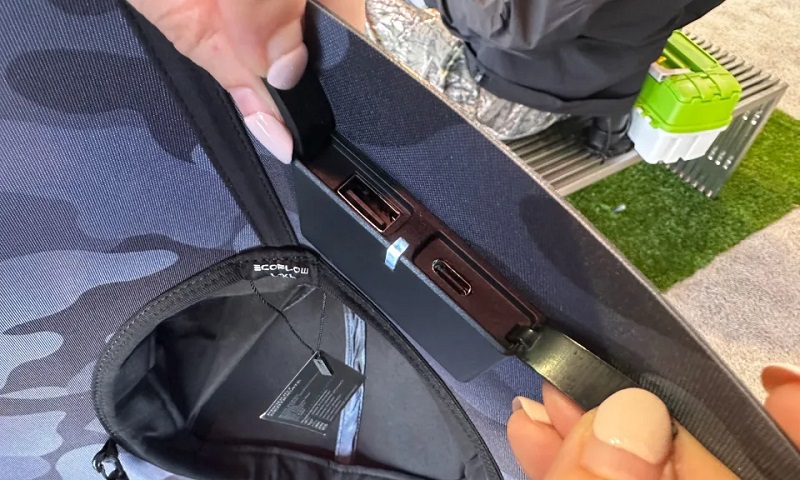 Recharger les gadgets avec un chapeau de soleil