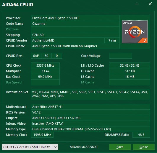 Обзор Acer Nitro 5 AN517-41: замена геймерского десктопа в 2021-31