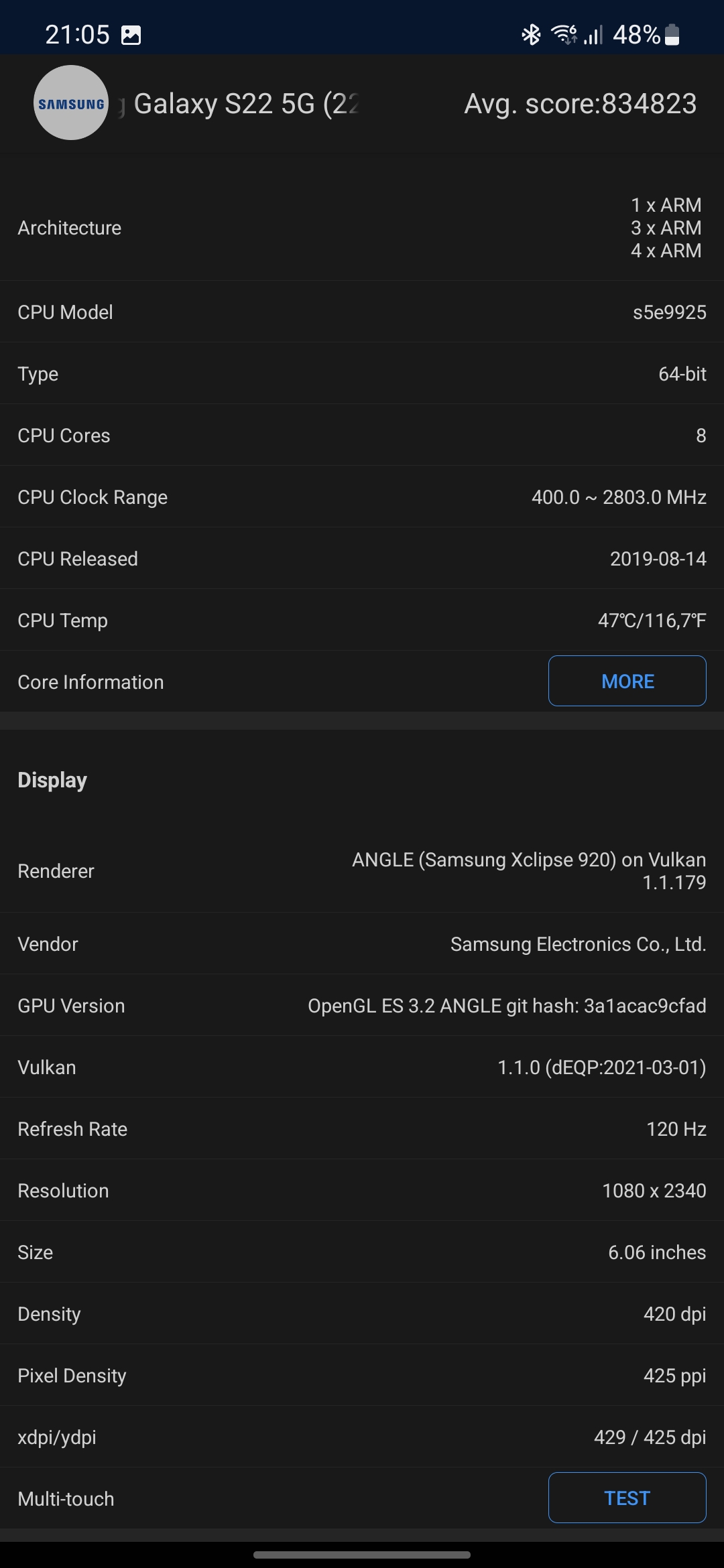 Samsung Galaxy S22 and Galaxy S22+ Review: Universal Flagships-114