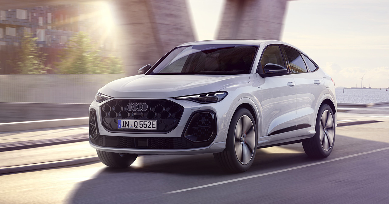Interior of the Audi Q5 Sportback e-hybrid