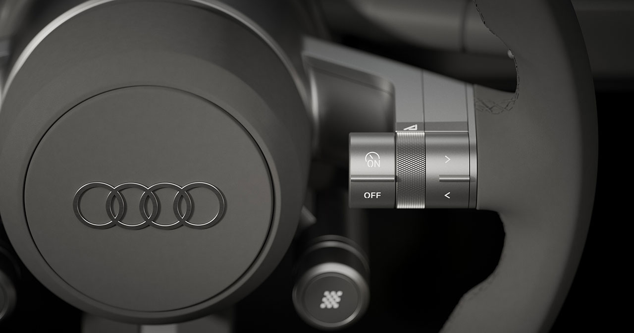 Спереди Audi Concept C