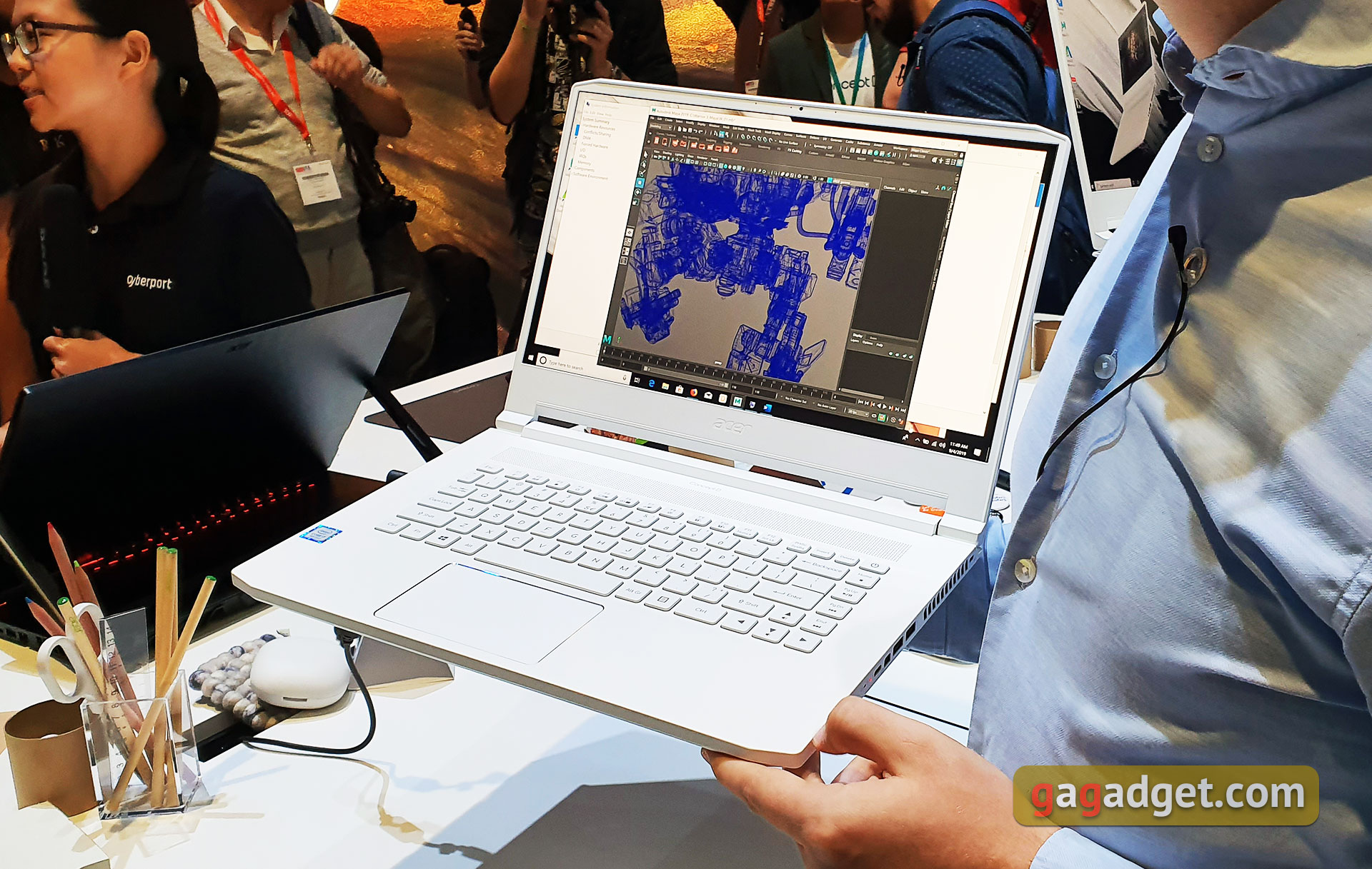 IFA 2019: новые ноутбуки Acer Swift, ConceptD и моноблоки своими глазами