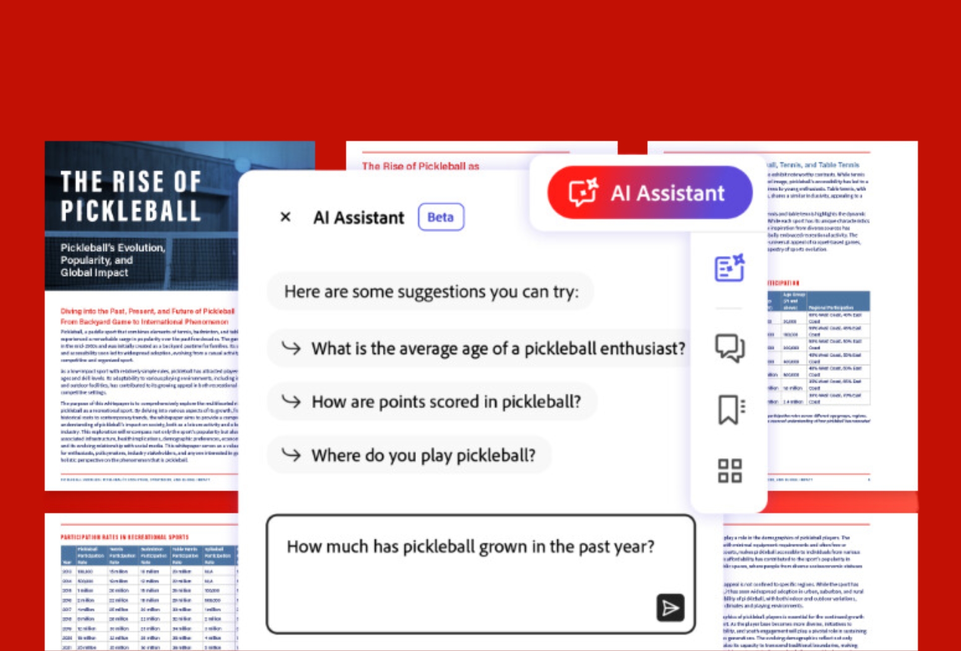 Adobe a ajouté l'IA générative à Acrobat pour faciliter le travail sur les documents.