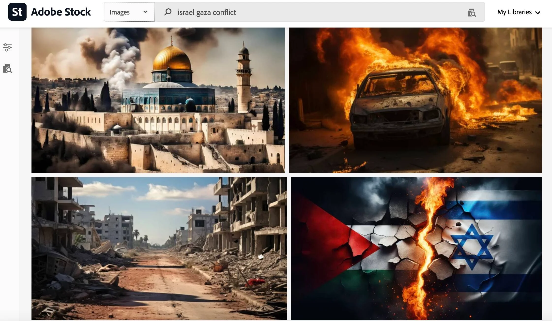 Adobe sells artificial intelligence-generated images of the Israel-Hamas war that are passed off as real in news reports-2