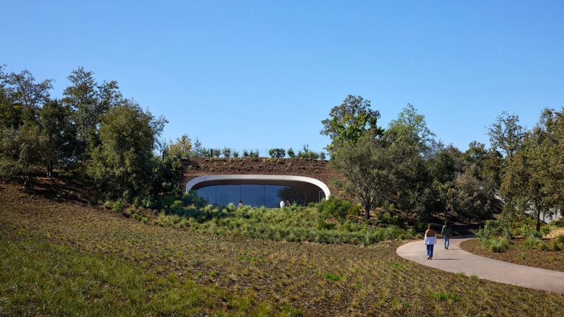 L'extérieur de l'Apple Park