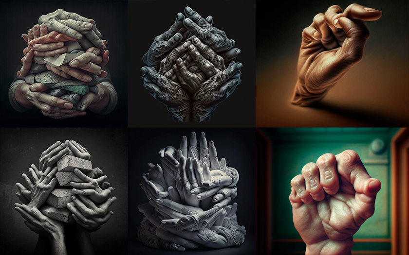 The unattainable pinnacle of art: why does Midjourney artificial intelligence draw 6 fingers on hands and how can it be fixed? 