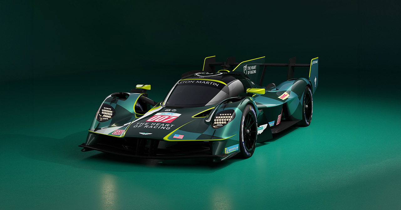 Aston Martin Valkyrie LMH on test.