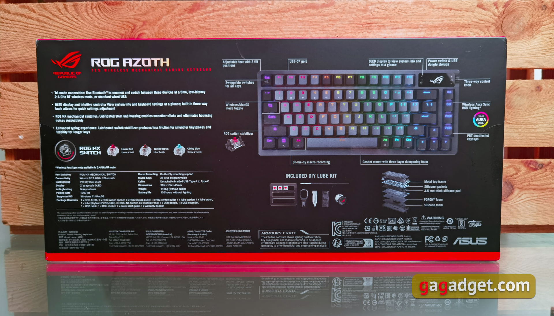 Обзор ASUS ROG Azoth: бескомпромиссная механическая клавиатура для геймеров, которую вы не ожидали-3