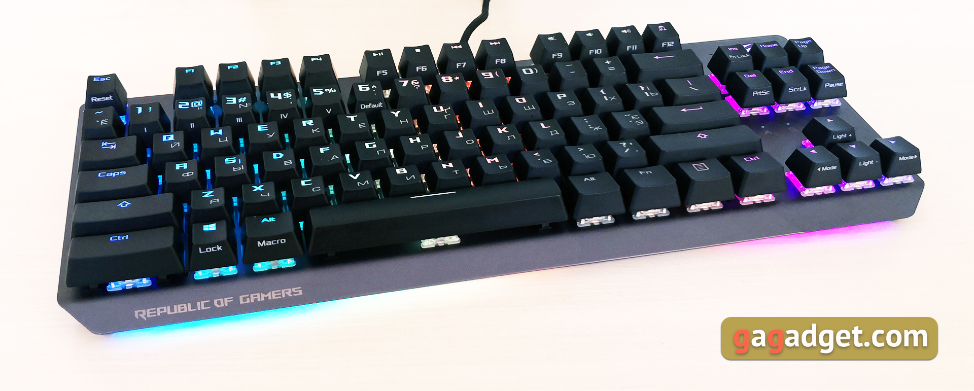 Обзор ASUS ROG Strix Scope TKL Deluxe: геймерская механическая клавиатура для ограниченного пространства-8