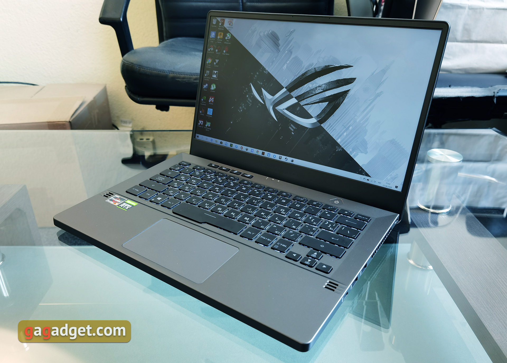 Обзор игрового ноутбука ASUS ROG Zephyrus G14: правильный ультрапортативный гейминг-9