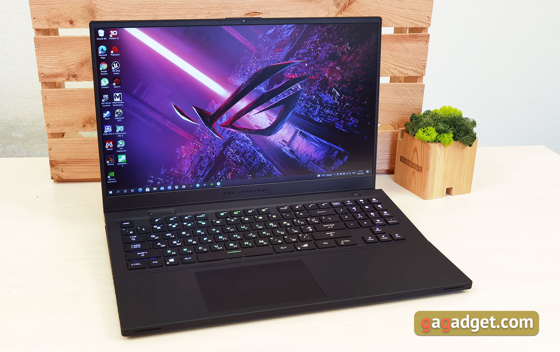 Обзор ASUS ROG Zephyrus S17 GX703: игровой ноутбук на все деньги