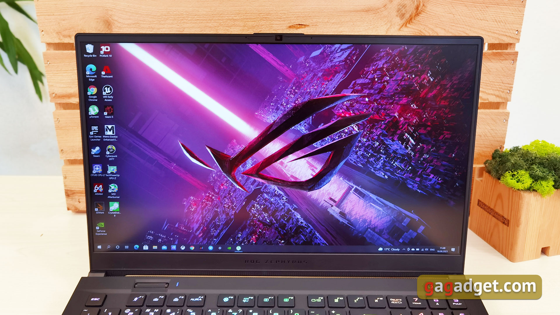 Обзор ASUS ROG Zephyrus S17 GX703: игровой ноутбук на все деньги-18