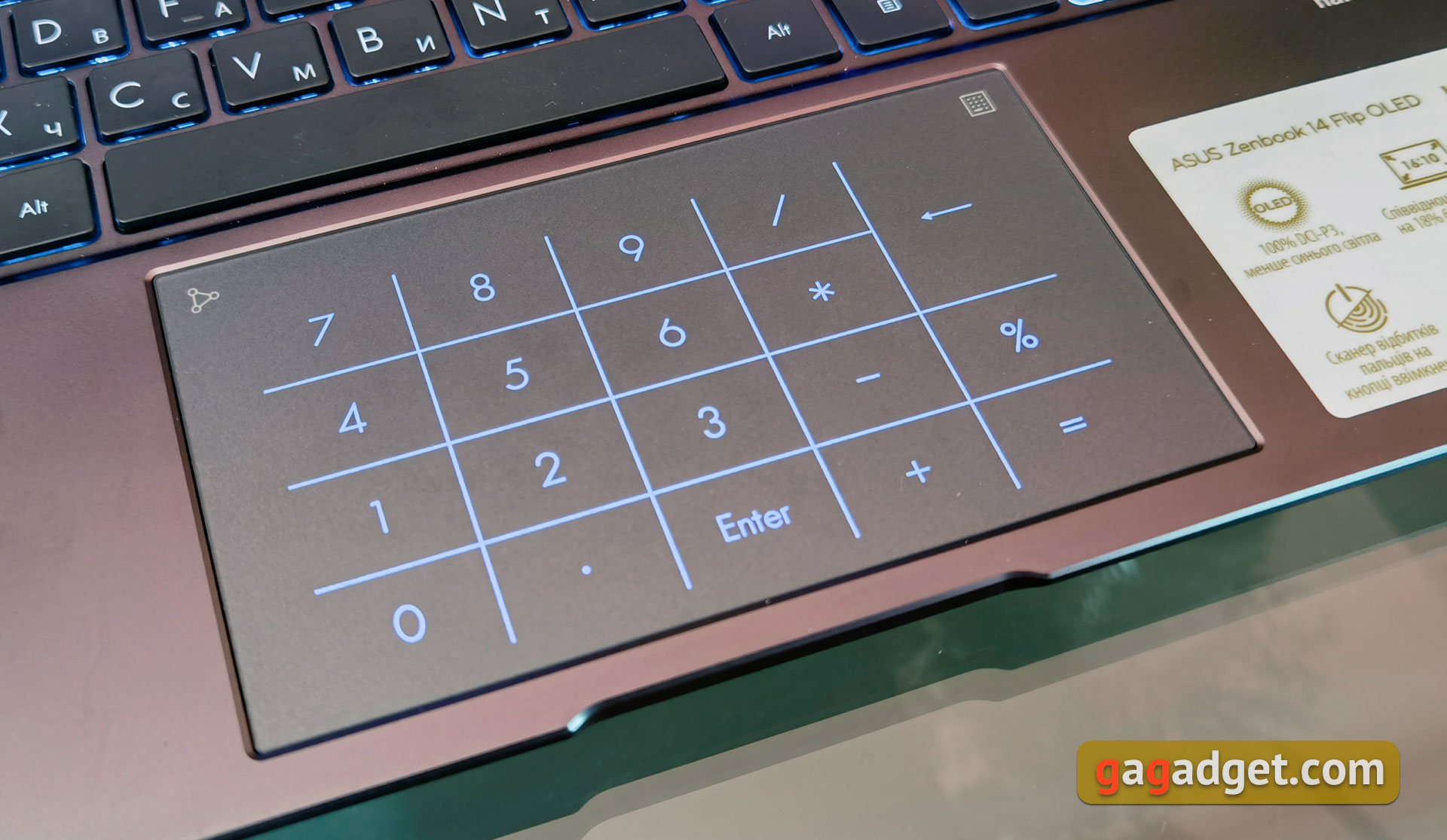 Review of ASUS Zenbook 14 Flip OLED (UP5401E): a powerful ultrabook-transformer with OLED screen-27