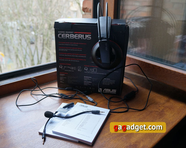 Обзор игровой гарнитуры ASUS Cerberus-2
