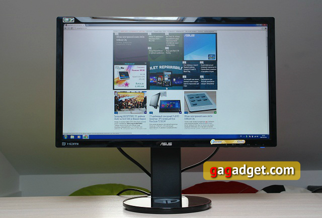 Беглый обзор геймерского монитора ASUS VG248qe
