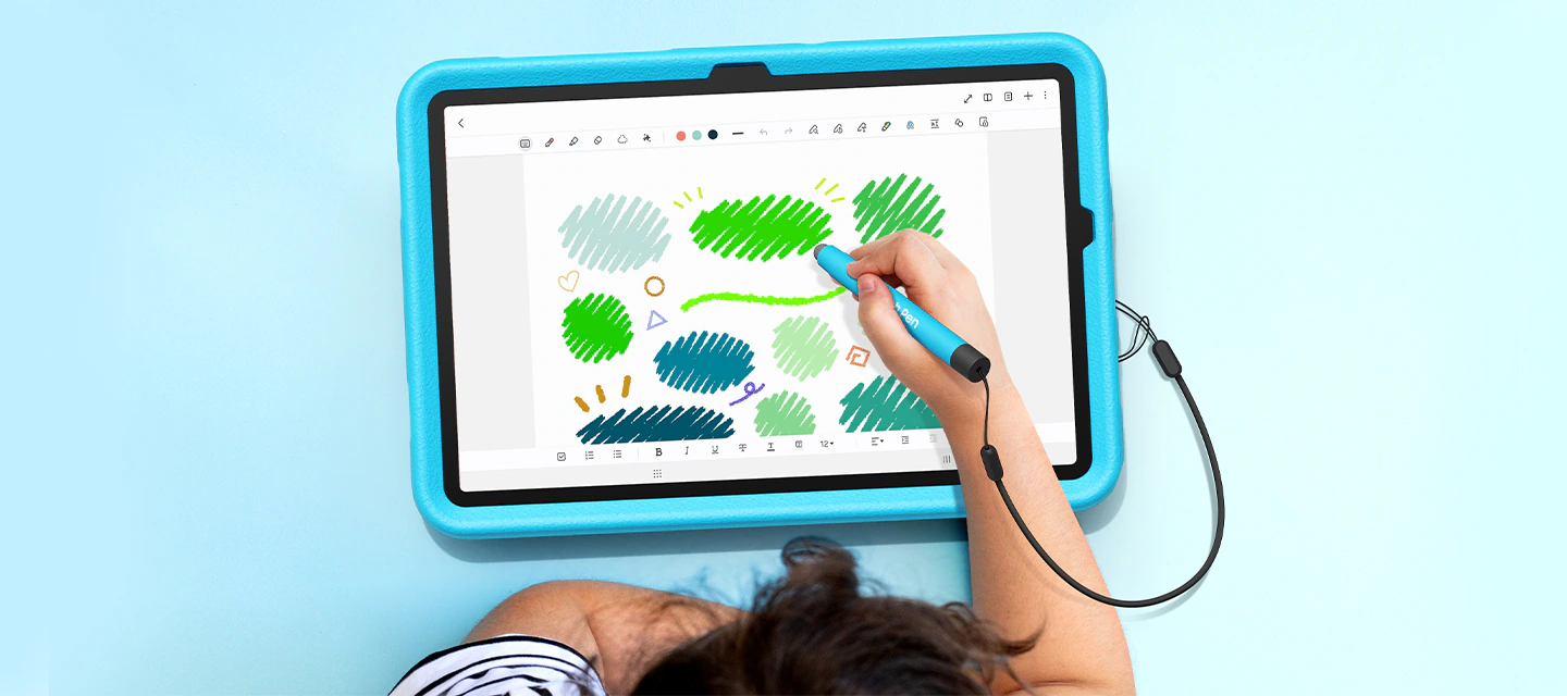 Galaxy Tab A11+ Kids Edition з освітніми додатками